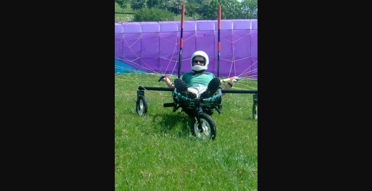 Swanton paragliding wheelchair